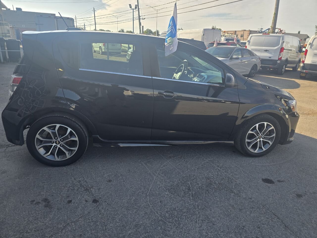 Chevrolet Sonic 2017 Noir Longueuil, - photo #4