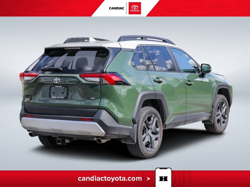 Toyota Rav 4 TR04374 | Trail AWD - CUIR - TOIT OUVRANT - MAGS 2024 Vert Laval - photo #8
