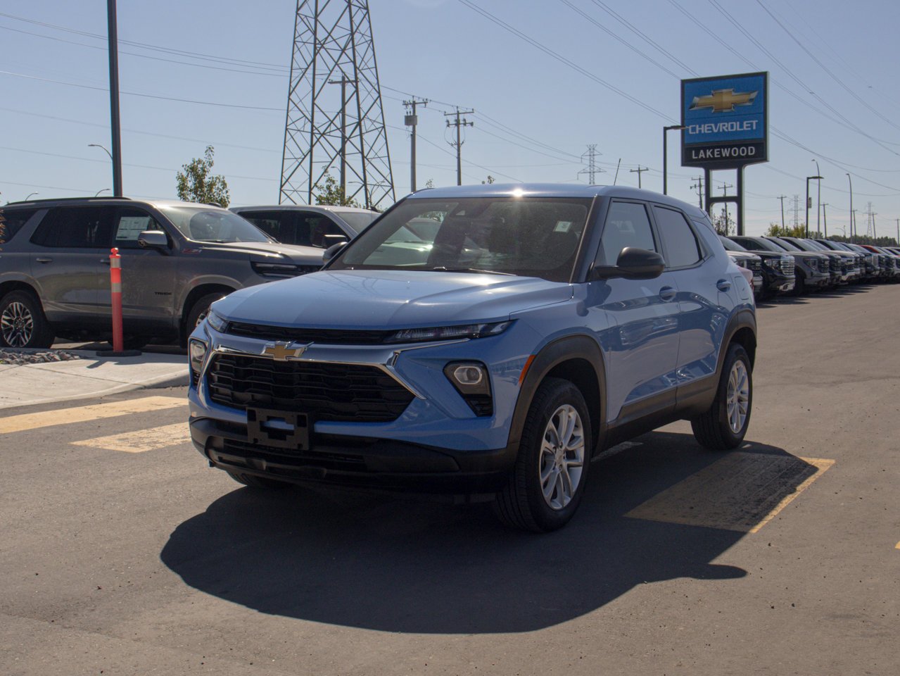 2024 Chevrolet Trailblazer AWD 4dr LS Blue Sherwood Park - photo #3
