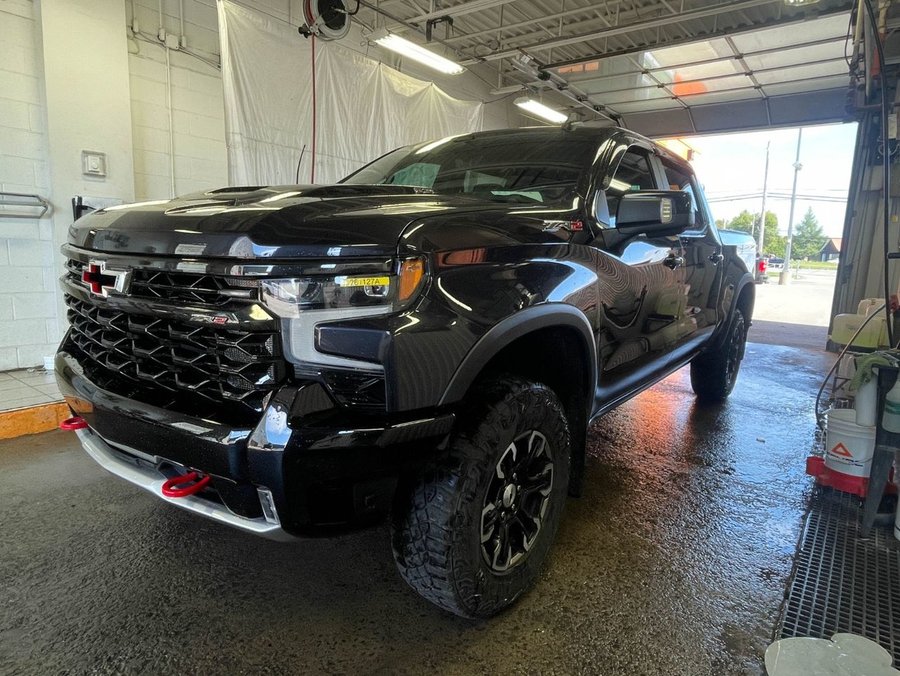 Chevrolet Silverado 1500 ZR2 CREW 4X4 V8 *TOIT* NAV SIÈGES VENTIL BOSE HUD 2023 Gris