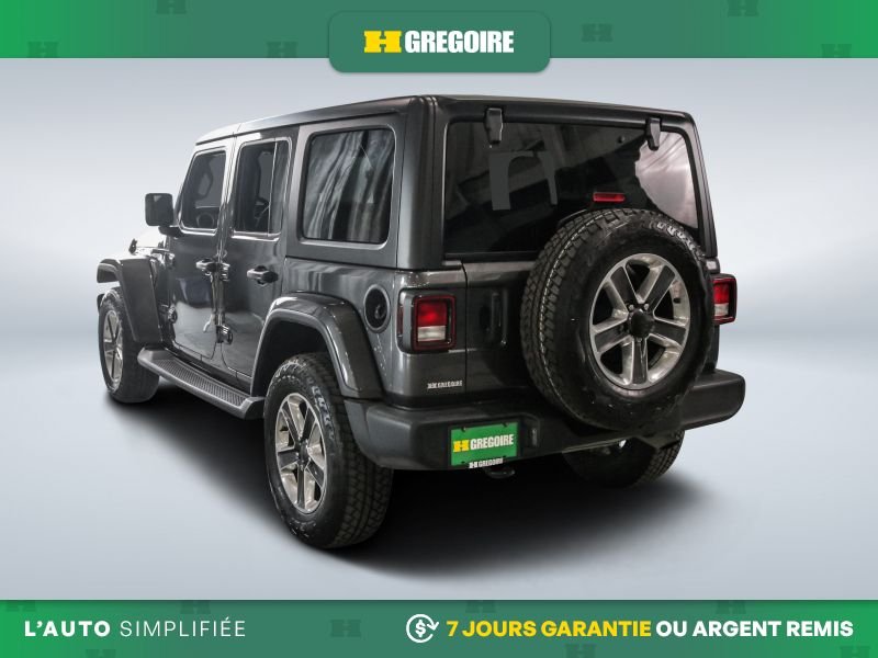 Jeep Wrangler SH0444 | Unlimited Sport 80th Anniversary 4WD AUTO A/C MAGS 2021 Gris Laval - photo #4