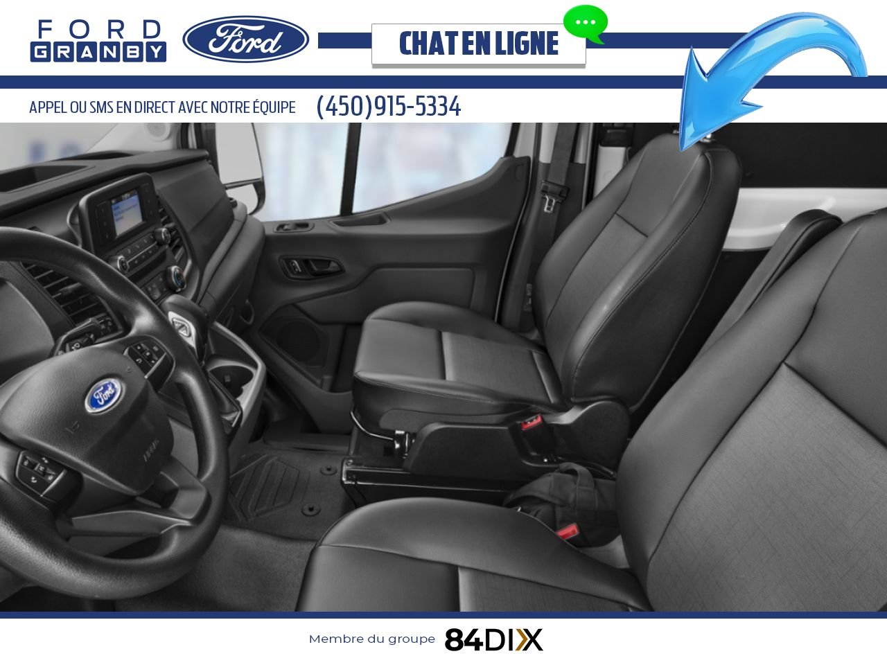 2025 Ford Transit Cargo Van Oxford White Granby - photo #9