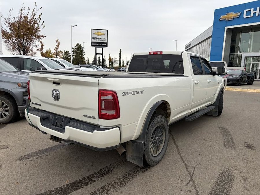2022 Ram 3500 Laramie Sport 6.7L Cummins | Heated & Cooled Seats White