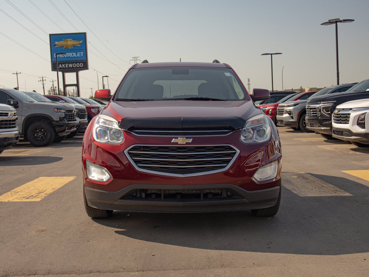 2016 Chevrolet Equinox AWD 4dr LT Red Sherwood Park - photo #2
