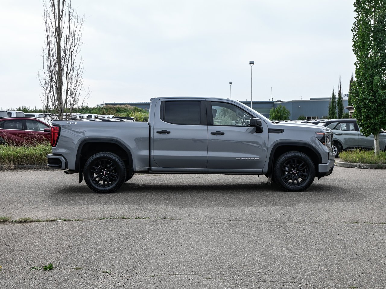 2024 GMC Sierra 1500 4WD Crew Cab 147 Pro Grey Sherwood Park - photo #14