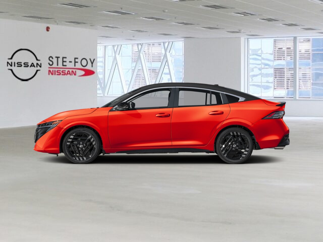 2027 NISSAN Sentra Energetic Ember/Super Black Ste-Foy - photo #2