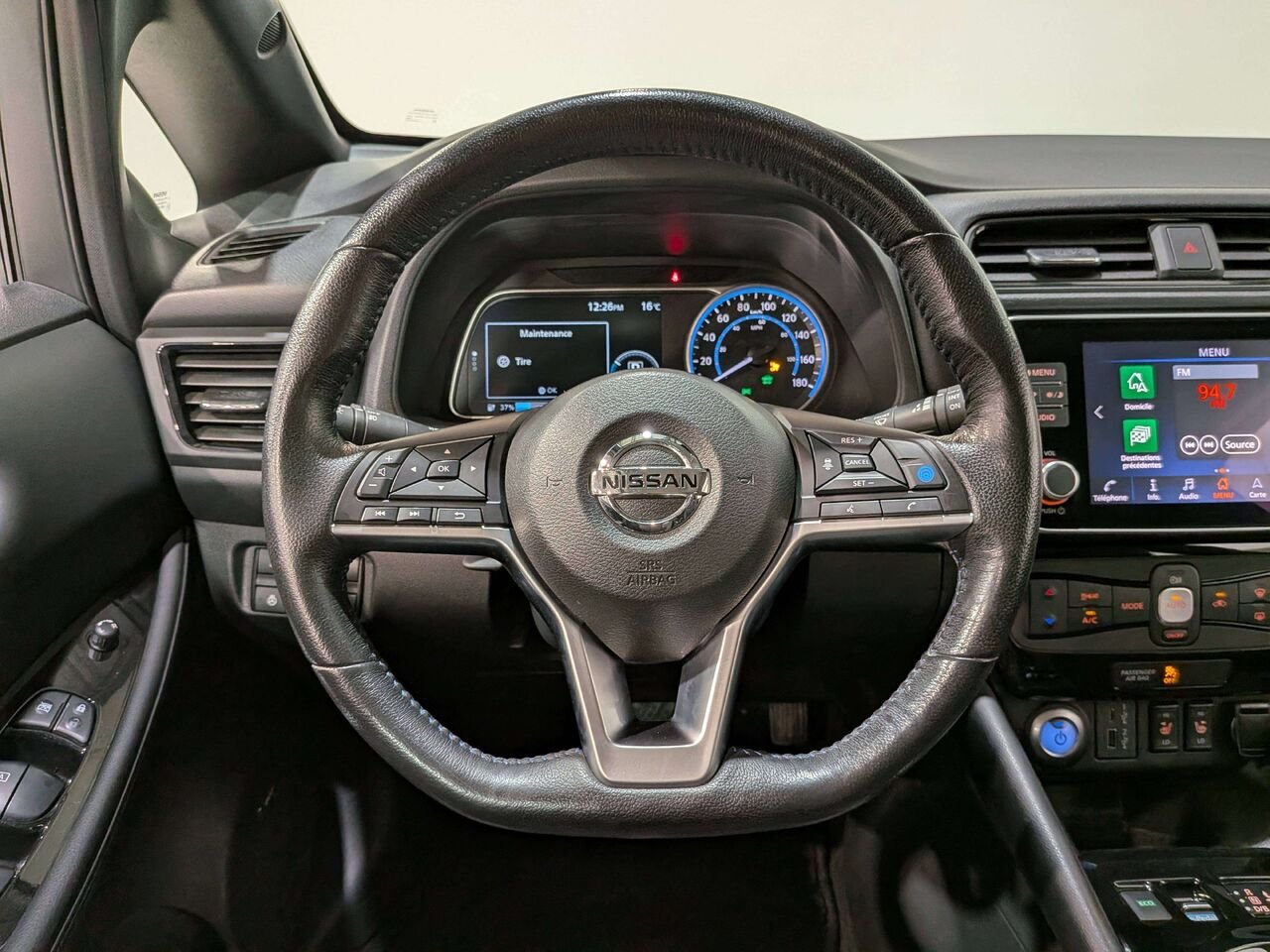 2020 Nissan LEAF SL PLUS Hatchback Black Val-David - photo #14