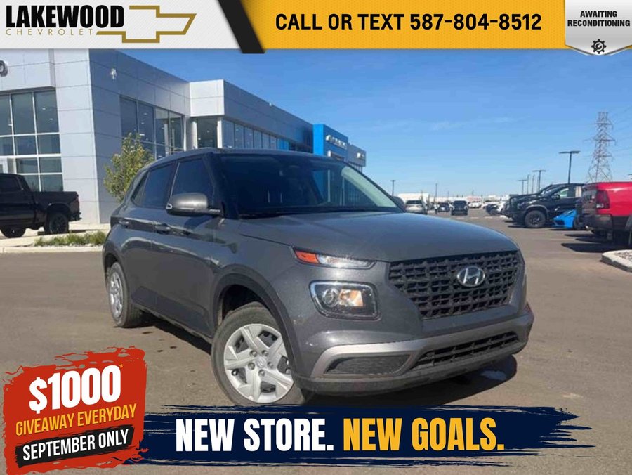 2025 Hyundai Venue Essential 1.6L | Heated Bucket Seats Grey