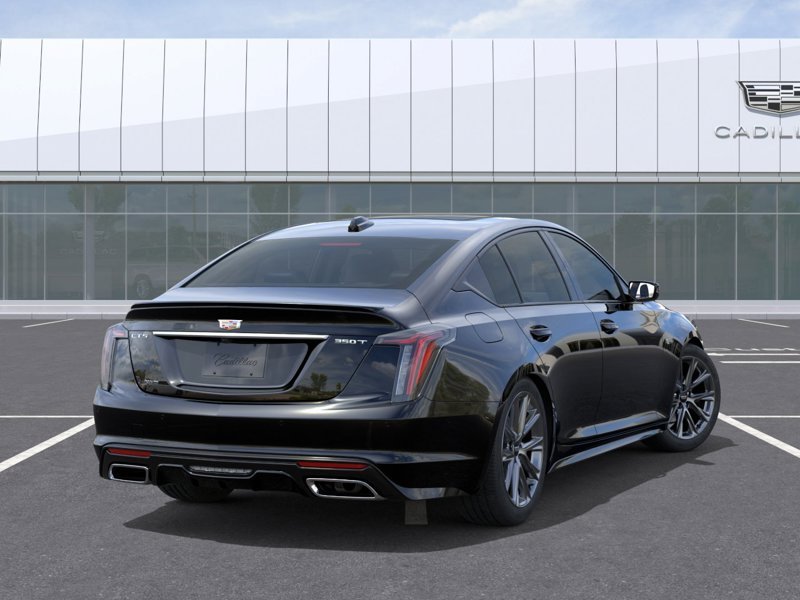 2026 CADILLAC CT5 CT5 SEDAN 2.0L TWIN-SCROLL TURBO SPORT AWD (1SE) Black Raven Laval - photo #3