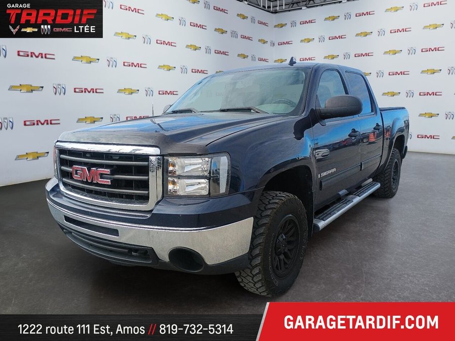GMC Sierra 1500 4 RM, Cabine multiplaces 143,5 po, SLE 2009 Bleu