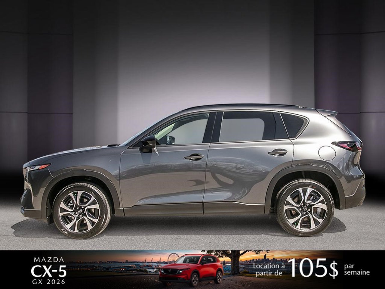 2026 Mazda CX-5 JM3KMBHA9T0210453 Machine Grey Metallic Mirabel - photo #2