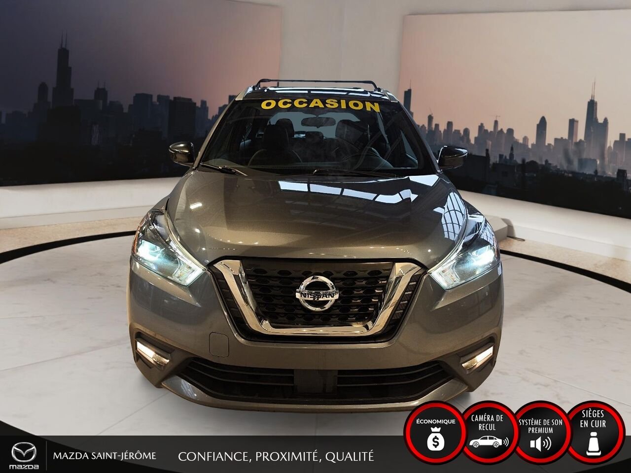 Nissan Kicks 2020 Bleu Ste-Agathe des Monts - photo #2