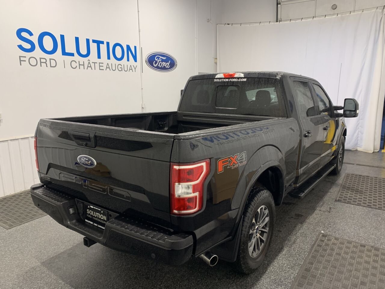 Ford F-150 SUPERCREW XLT XLT, SPORT, 302A, 5.0L 2018 Noir Châteauguay - photo #8