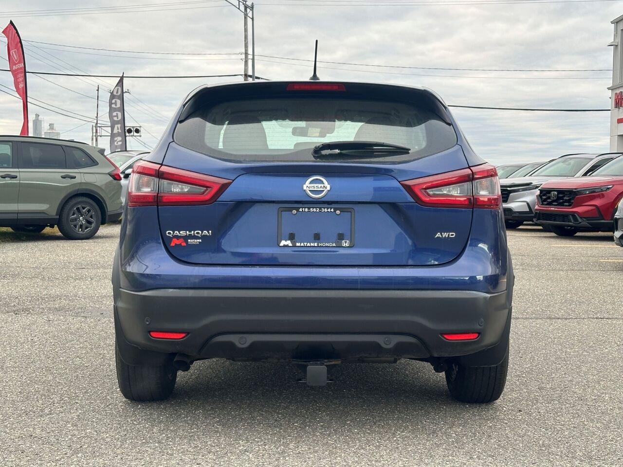 2020 Nissan Qashqai S TI CVT Blue Matane - photo #3