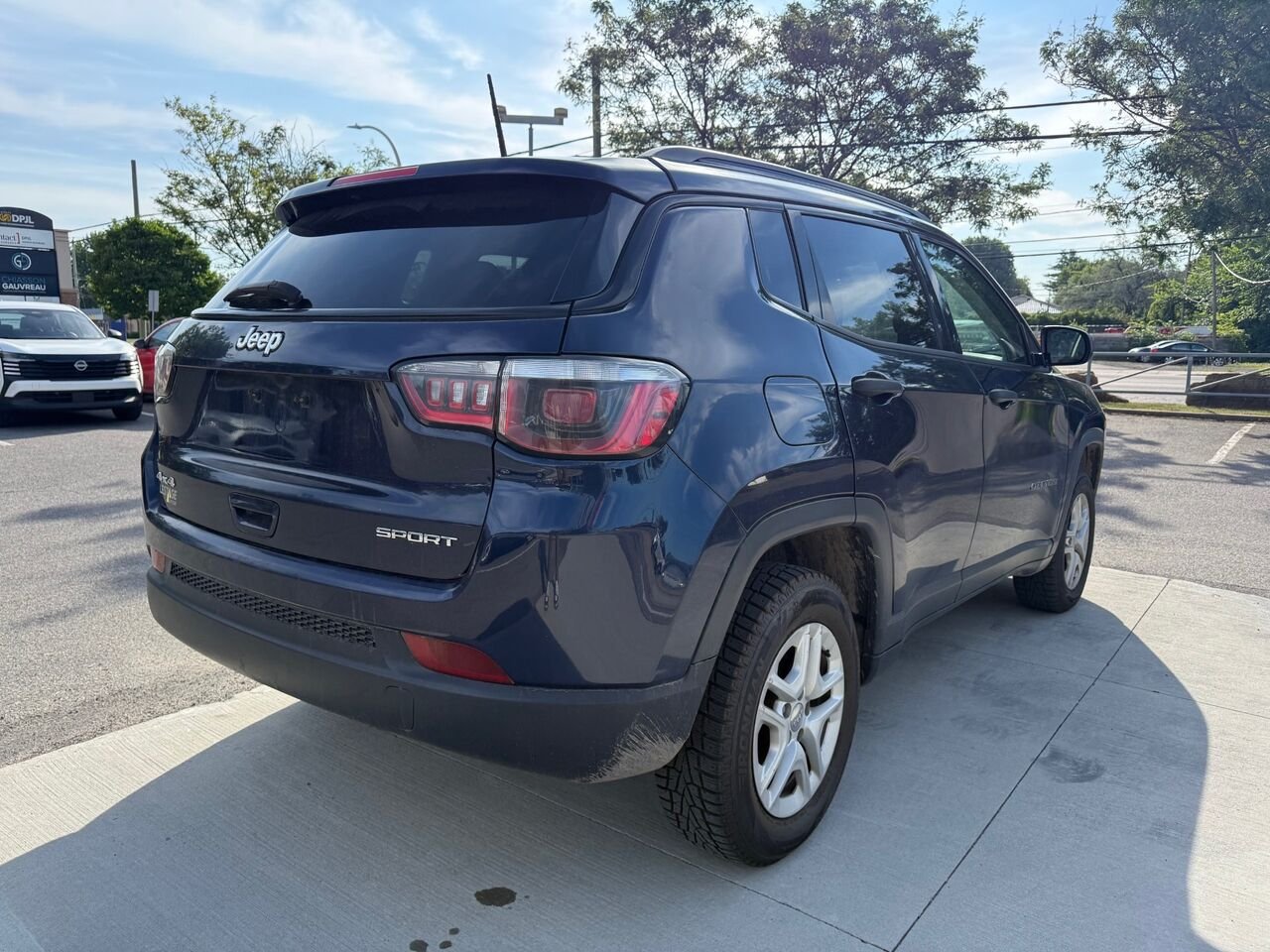 Jeep Compass Sport 4x4 2018 Bleu Châteauguay - photo #4