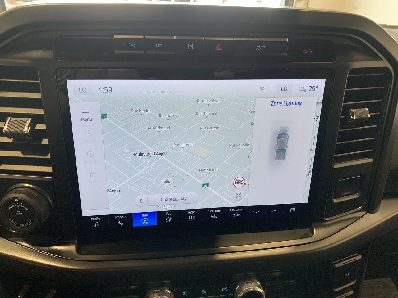 Ford F-150 F150 XLT 302A SPORT NAV REG VIT ADAPT 2024 Rouge Châteauguay - photo #34