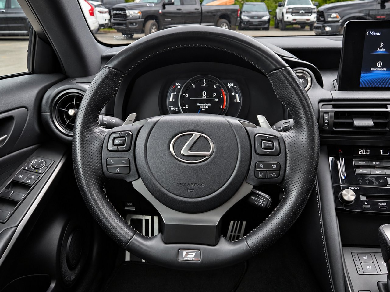 Lexus IS300 Fsport 2023 Gris Granby - photo #15