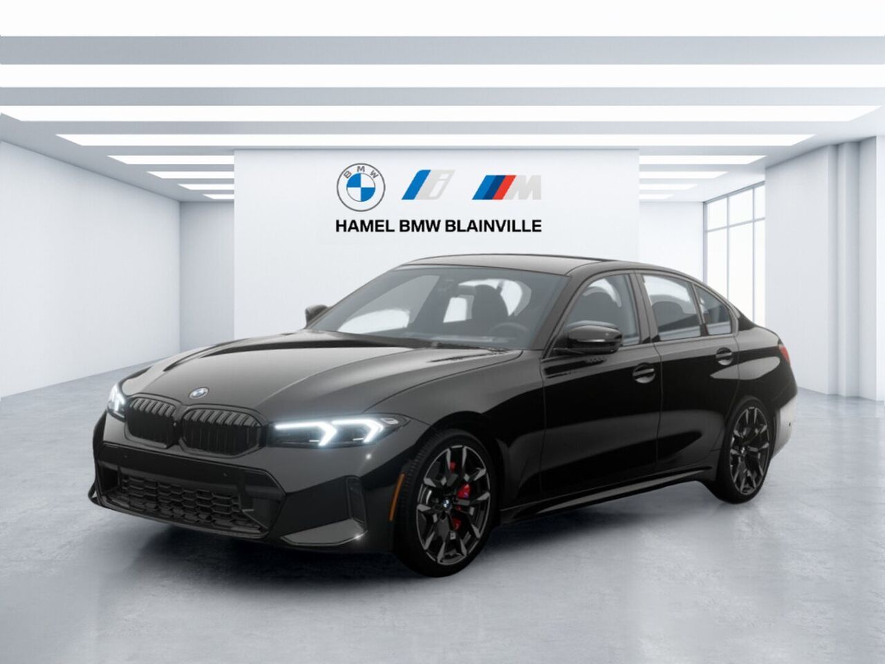 Black 2026 BMW 3 Series Sedan All-Wheel Drive Automatic