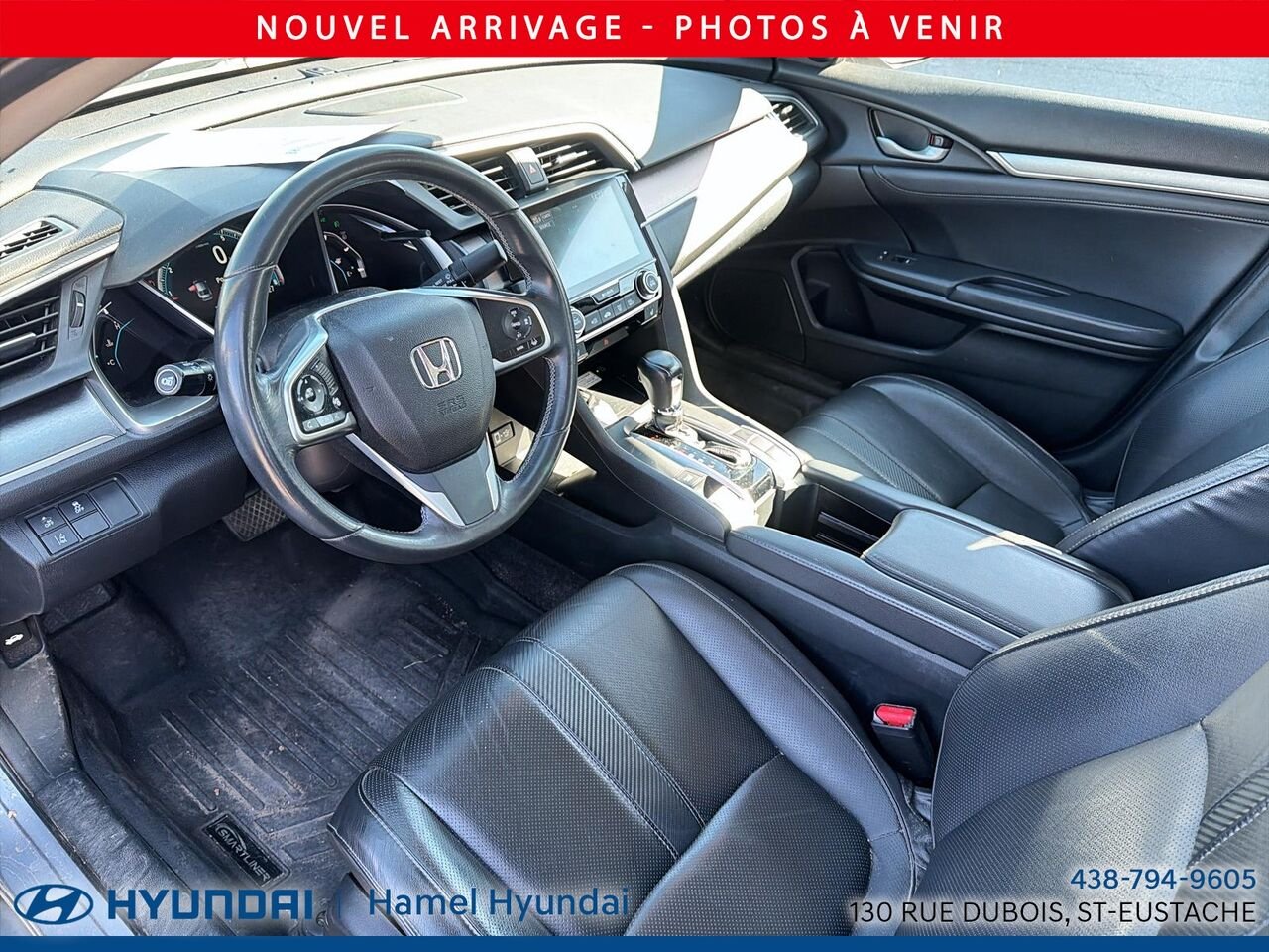 Honda CIVIC 2017 Gris Saint-Eustache - photo #6