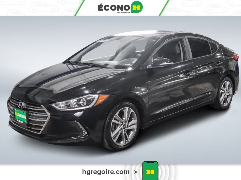 Hyundai Elantra GLS AUTO A/C TOIT CUIR MAGS 2018 Noir
