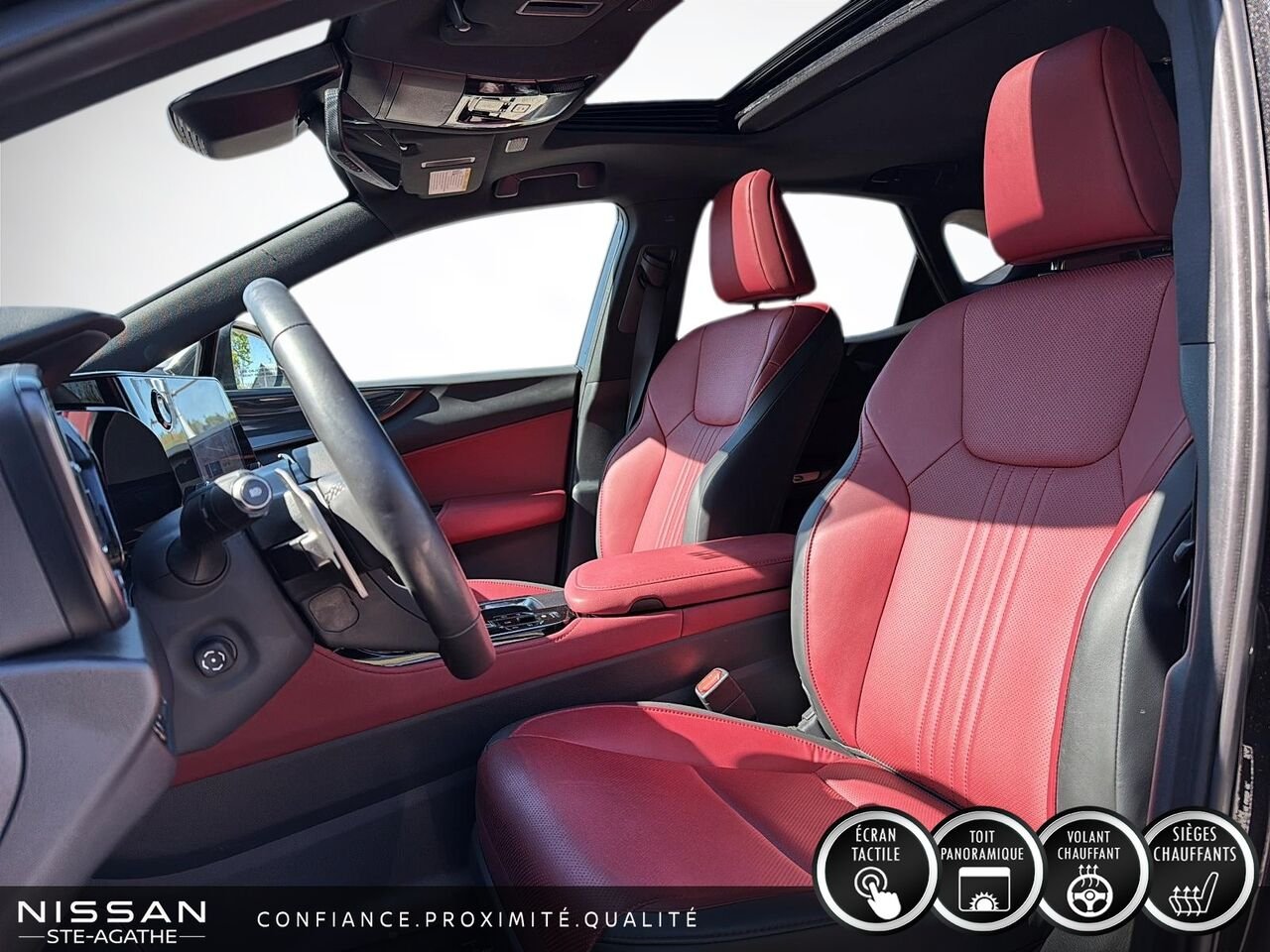 Lexus NX 350 | INTÉRIEUR ROUGE NULUXE | TOIT OUVRANT | AWD 2025 Noir Saint-Jérôme - photo #7