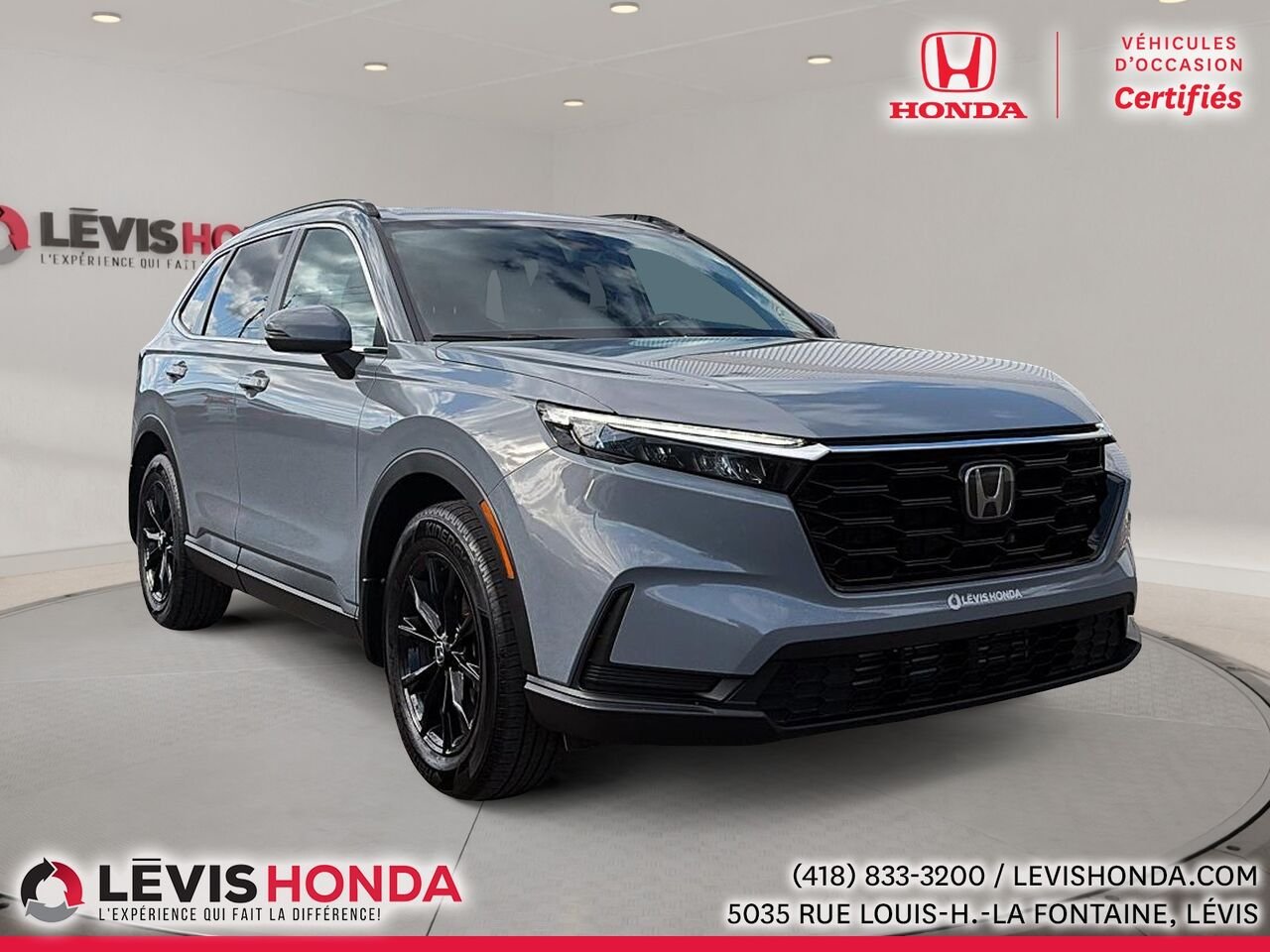 Honda CR-V Sport AWD Sport Traction Intégrale 2023 Gris Lévis - photo #4