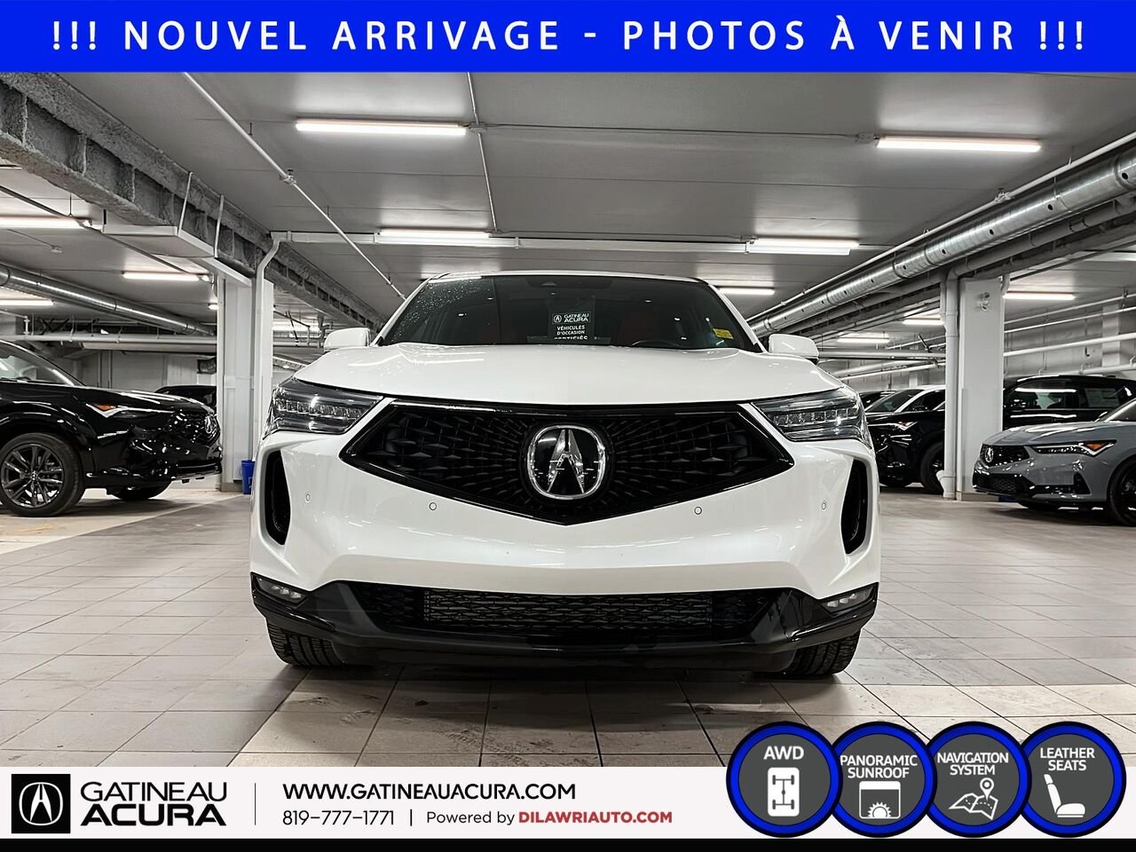 Acura RDX A-Spec SH-AWD 2023 Blanc Gatineau - photo #1