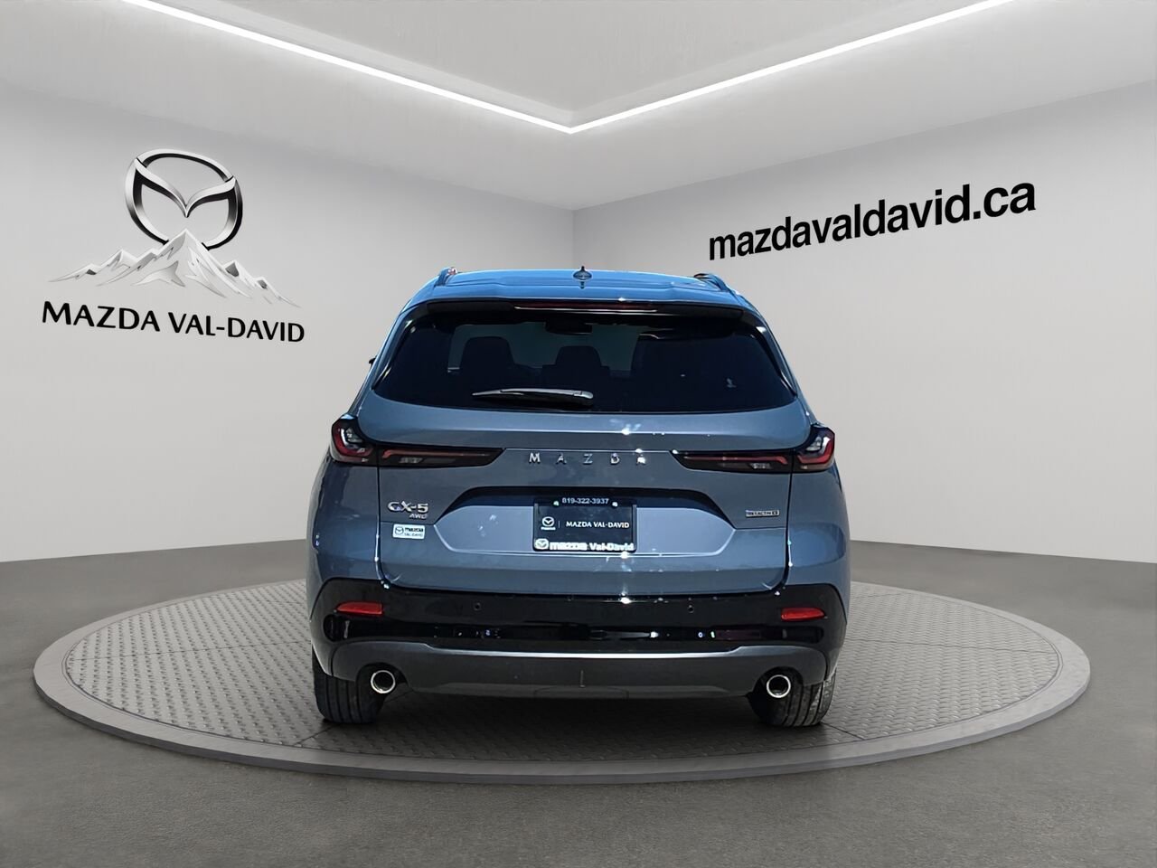 2026 Mazda CX-5 GT TI, ÉCRAN TACTILE 12.9 POUCES, SIÈGES CHAUFFANTS Polymetal Grey Metallic Val-David - photo #5