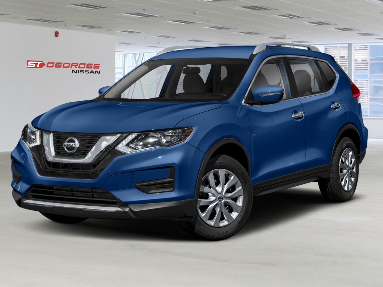 Nissan Rogue 2017 Bleu Saint-Georges - photo #0