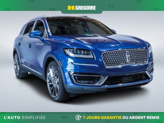 Lincoln Nautilus 2020 2020 Bleu