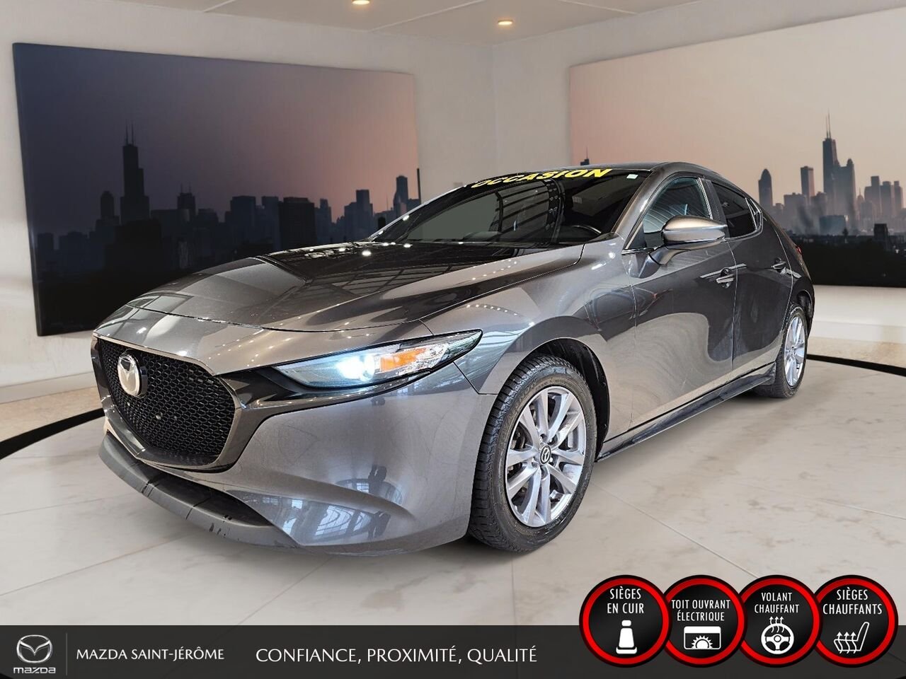 2022 Mazda Mazda3 Sport Grey Sainte-Agathe-des-Monts - photo #0
