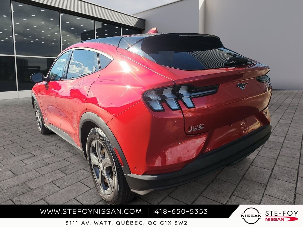 Ford Mustang Mach-E SELECT 2022 Rouge Ste-Foy - photo #3