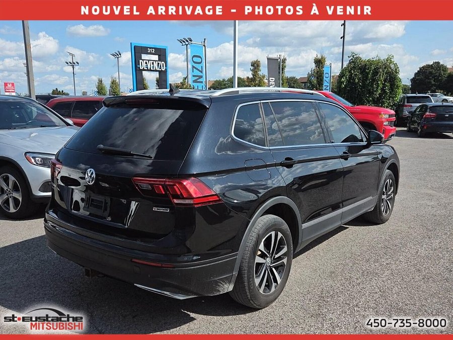 Volkswagen Tiguan IQ Drive 4MOTION-cuir 2 tons-toit panoramique-gps-sièges chauffants 2020 Noir