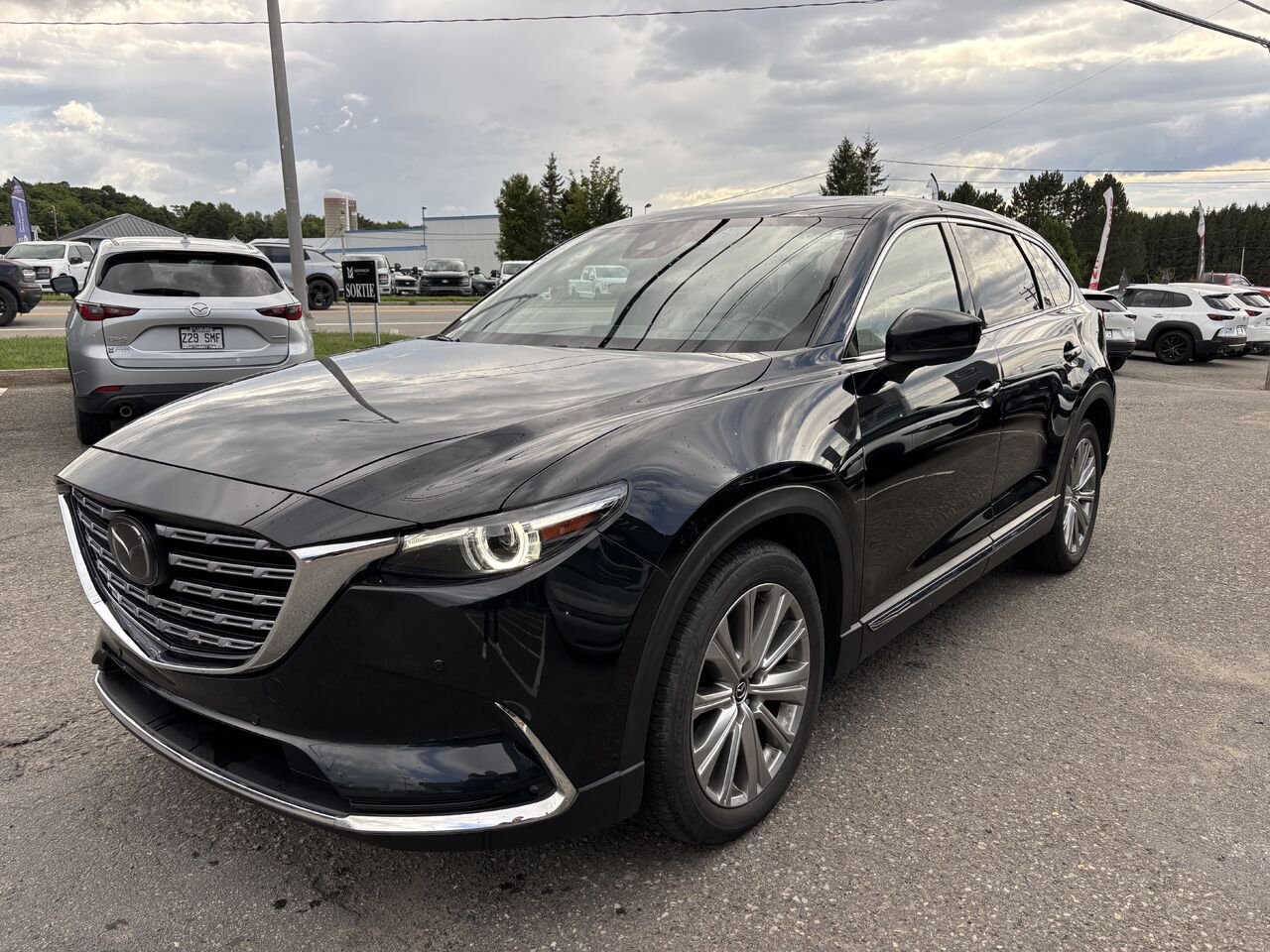MAZDA CX-9 SIGNATURE Signature TI 2022 Noir Montmagny - photo #2