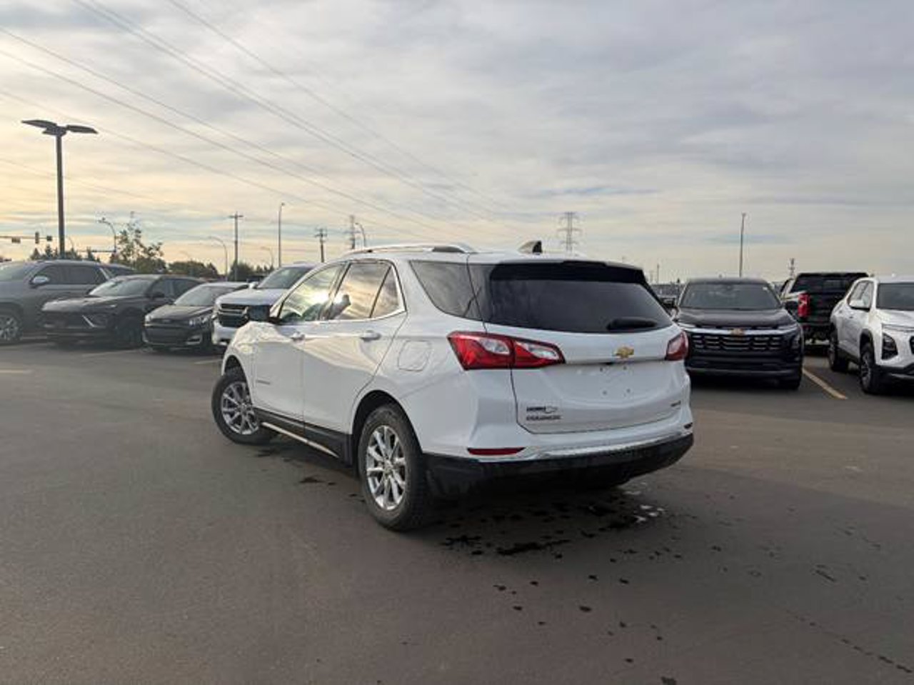 2019 Chevrolet Equinox AWD 4dr LT w/1LT White Sherwood Park - photo #3