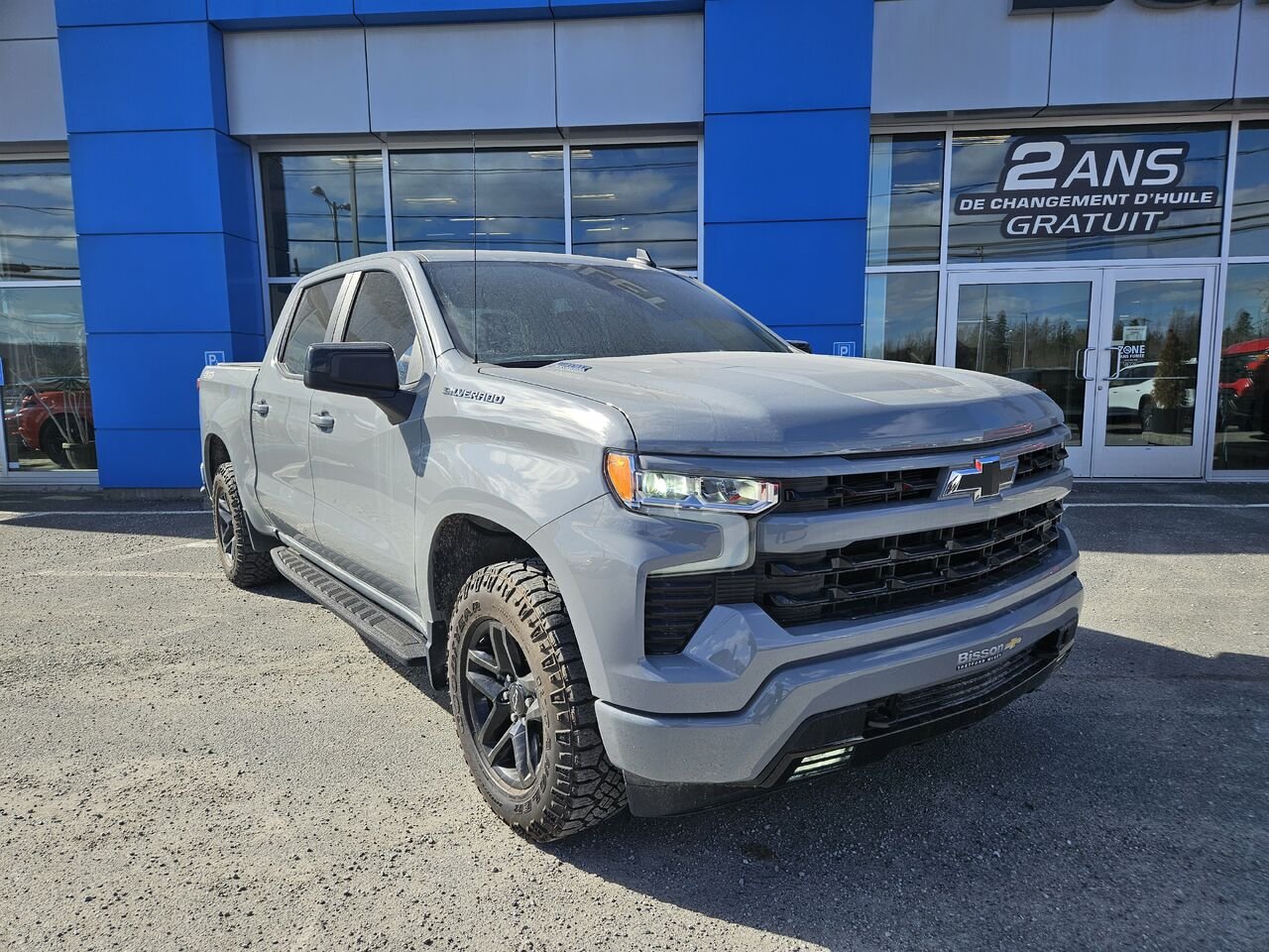 2025 Chevrolet Silverado 1500 RST cabine multiplace 4RM 147 po Grey Thetford Mines - photo #1