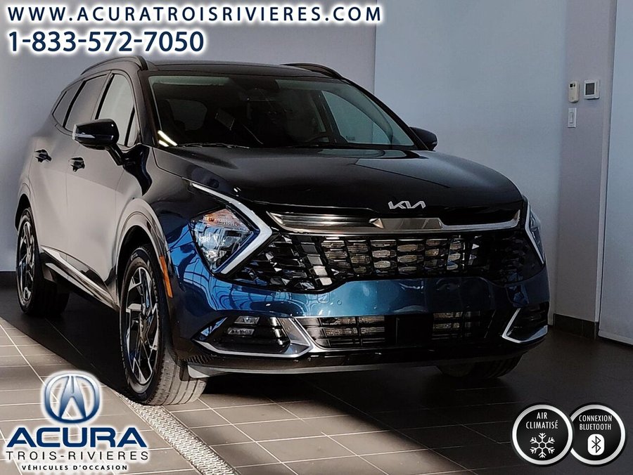 Kia Sportage EX PREMIUM EX Premium TI avec intérieur noir 2023 Bleu