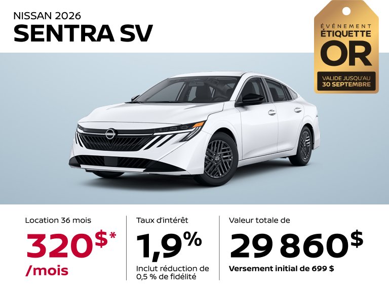 Promo Nissan Sentra