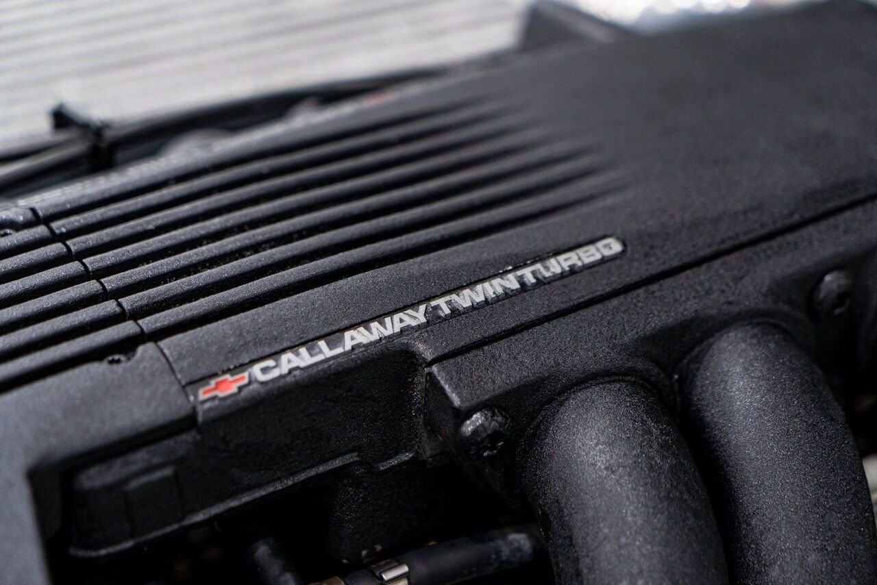 Chevrolet Corvette *PRIX EN USD* Callaway Turbo #123/400 built 1988 Rouge Montréal - photo #62