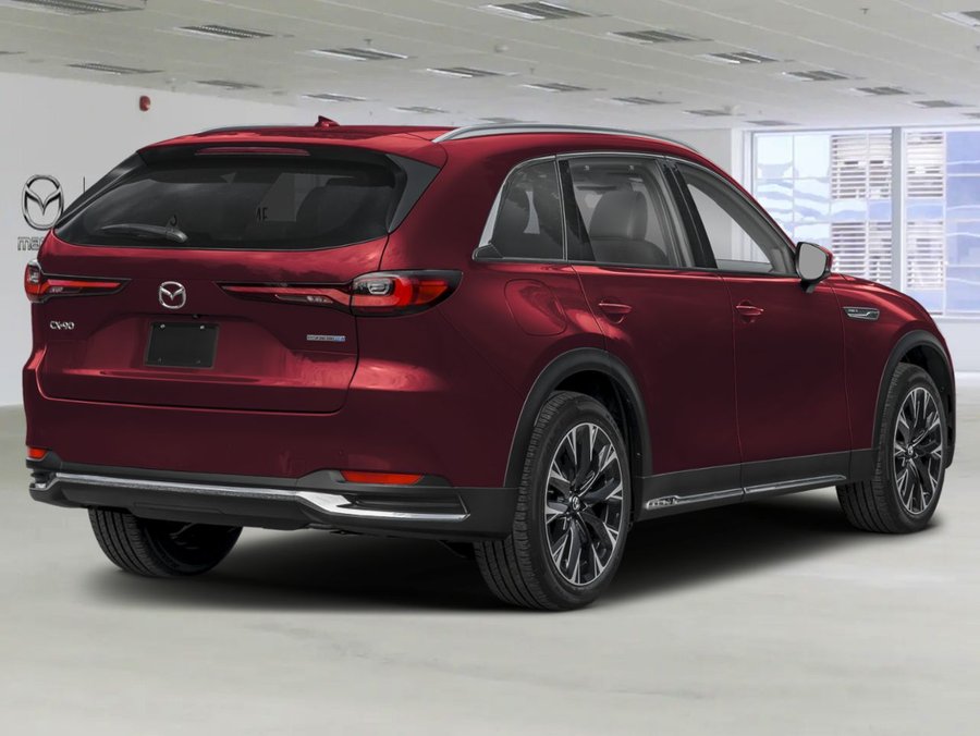 MAZDA CX-90 hybride rechargeable 2026 2026 Rouge artisanal cristal métallisé