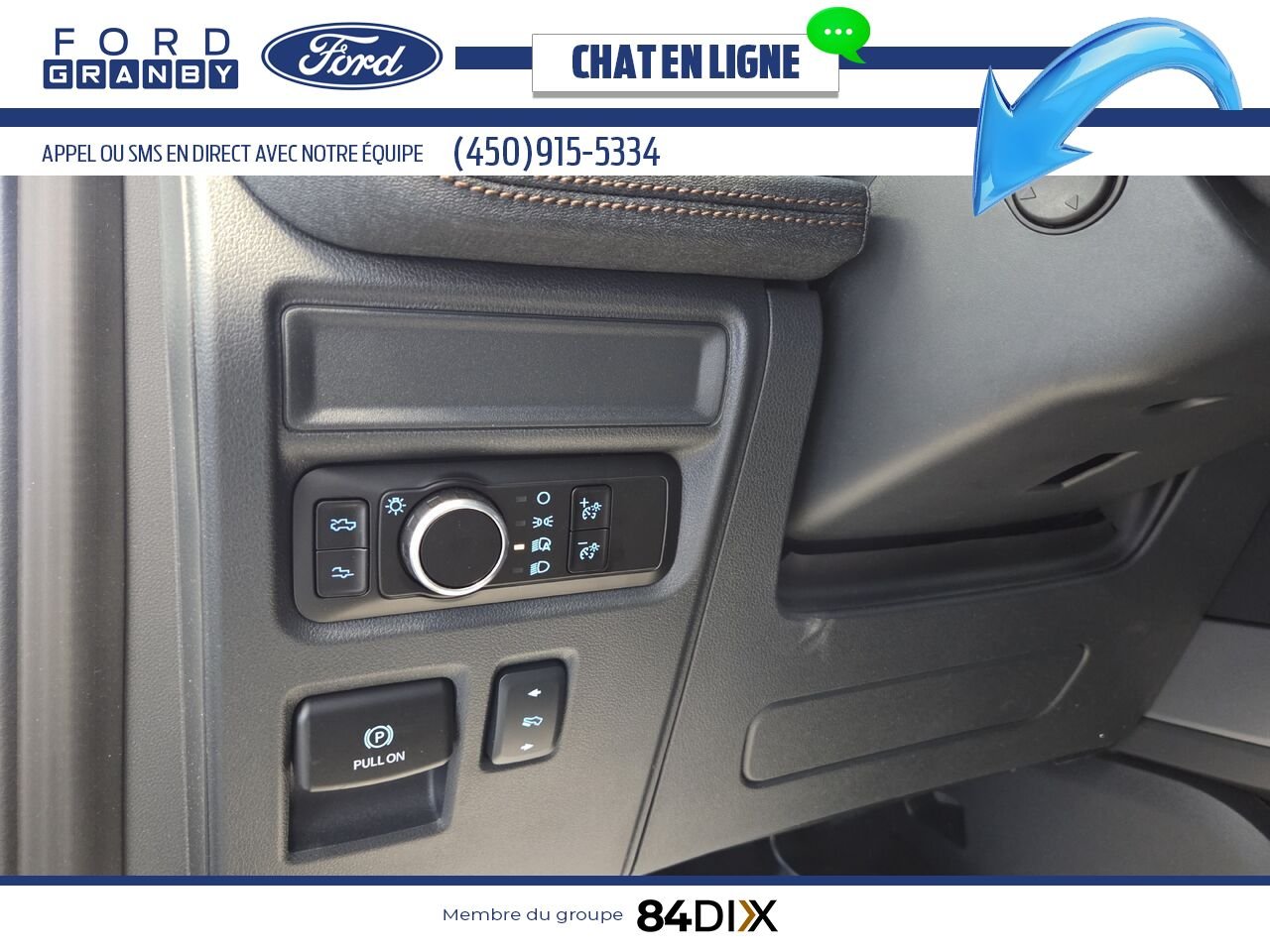 2025 Ford F-150 LIGHTNING LARIAT, CUIR, TOIT White Granby - photo #17
