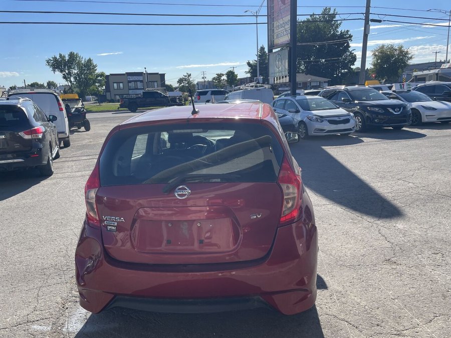 2018 Nissan Versa Note 2018 Red