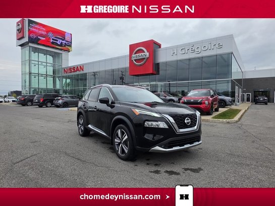 2021 Nissan Rogue Platinum Cuir Toit Pano Caméra 360 à partir 2.99% Black