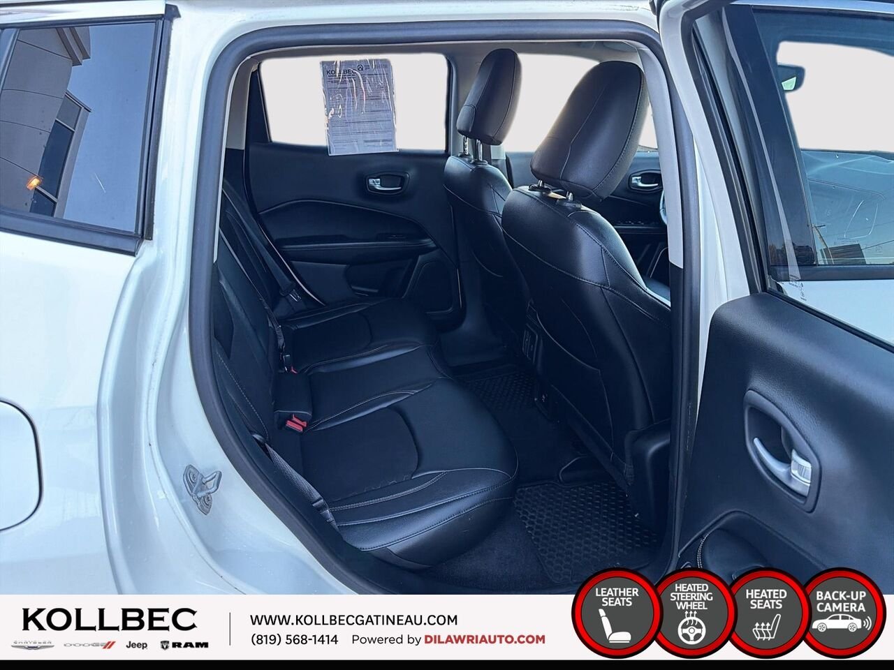 2018 Jeep Compass U19570 | North 4x4 White Gatineau - photo #19