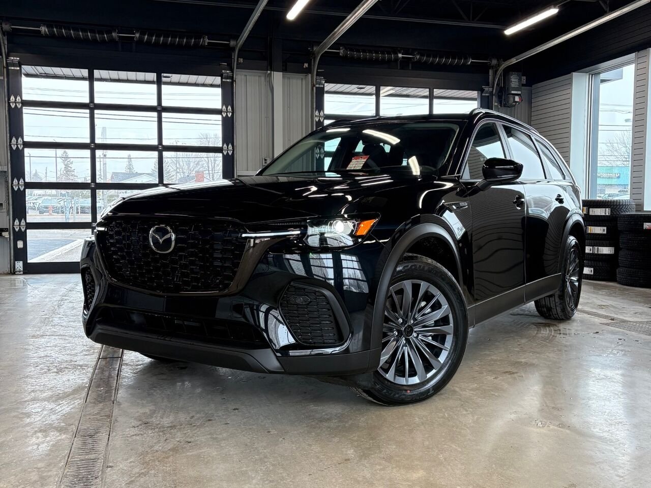 MAZDA CX-70 hybride rechargeable GS-L SC TI 2026 Noir de jais mica Châteauguay - photo #0