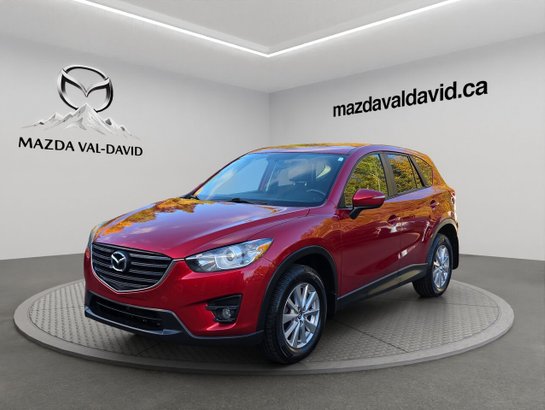 2016 Mazda CX-5 TOURING, Toit ouvrant électrique, sièges avant chauffants, MOTEUR REMPLACÉ Red