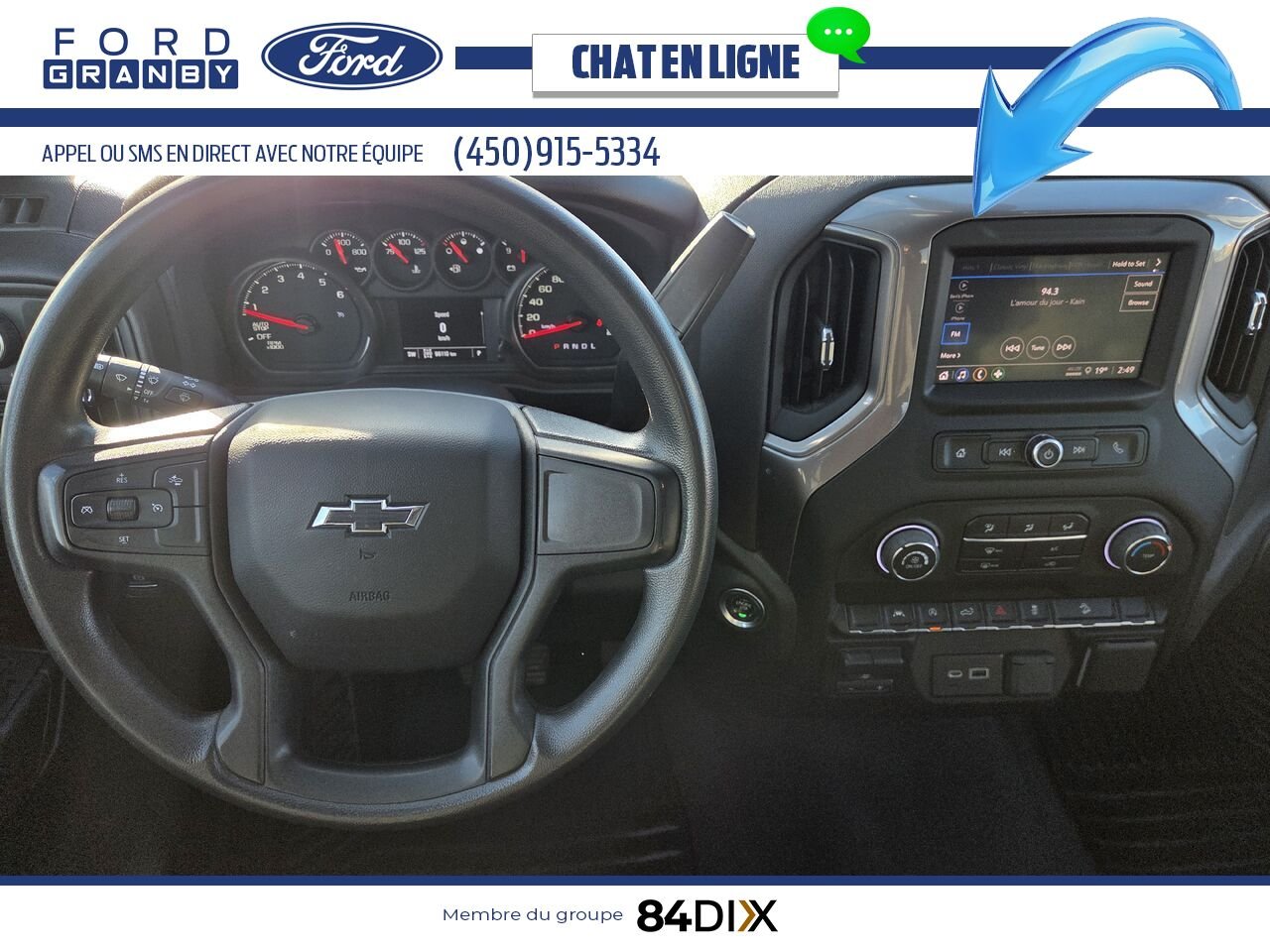 Chevrolet Silverado 1500 2023 Noir Granby - photo #9