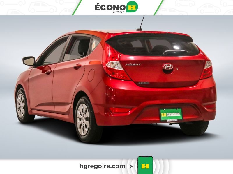 Hyundai Accent 822116 | GL AUTO GR ÉLEC A/C BLUETOOTH 2016 Rouge Laval - photo #5