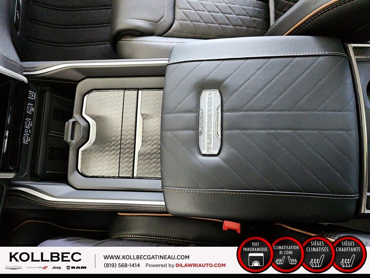 RAM 1500 26730 | Tungsten cabine d'équipe 4x4 caisse de 5 pi 7 po 2026 Triple couche nacrée ivoire Gatineau - photo #27