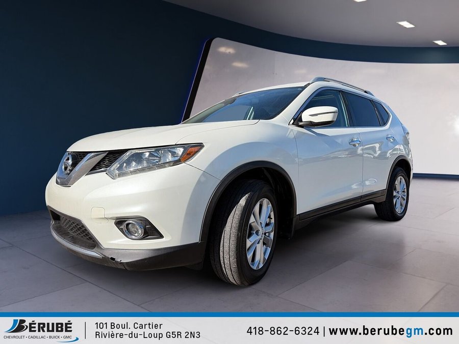 Nissan Rogue Traction intégrale, 4 portes S 2016 Blanc